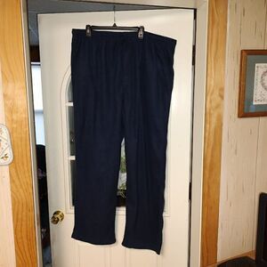 New Faded Glory Dark Navy Fleece Lounge Pants Size Men's 2XL